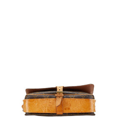 ルイ ヴィトン モノグラム カルトシエールGM 斜め掛け ショルダーバッグ M51252 ブラウン PVC レザー レディース LOUIS VUITTON 【中古】