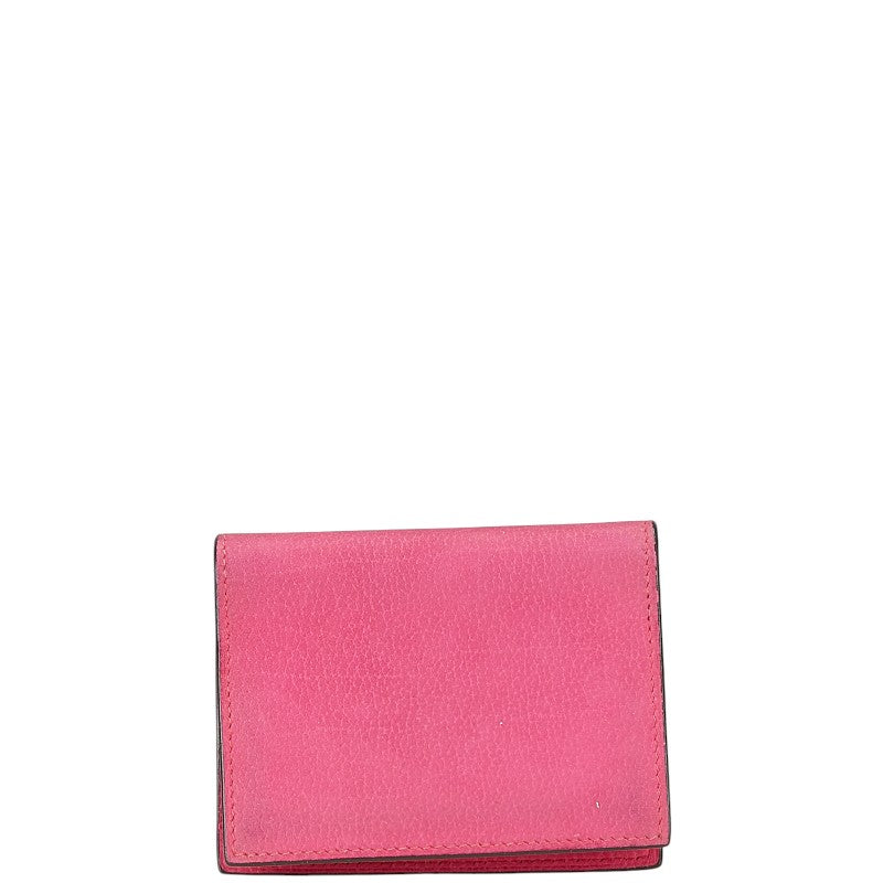 エルメス アジェンダPM 手帳カバー ピンク レザー レディース HERMES 【中古】