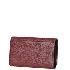 ヴィヴィアンウエストウッド 4連 キーケース キーリング 3518C95 レッド レザー レディース Vivienne Westwood 【中古】