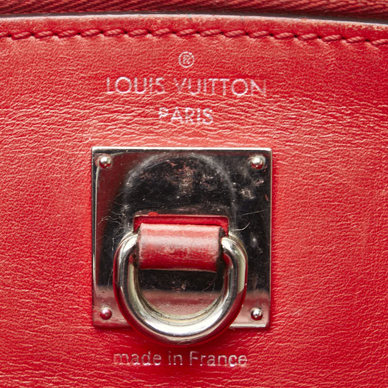 ルイ ヴィトン シティスティーマーPM ハンドバッグ ショルダーバッグ 2WAY M51030 ルージュ レッド レザー レディース LOUIS VUITTON 【中古】