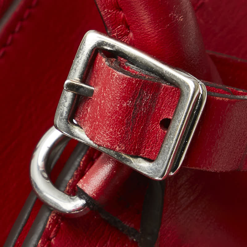 ルイ ヴィトン シティスティーマーPM ハンドバッグ ショルダーバッグ 2WAY M51030 ルージュ レッド レザー レディース LOUIS VUITTON 【中古】