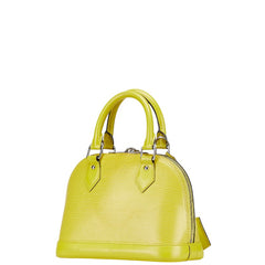 ルイ ヴィトン エピ アルマBB ハンドバッグ ショルダーバッグ 2WAY M40981 ピスタッシュ グリーン レザー レディース LOUIS VUITTON 【中古】