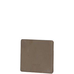 ボッテガヴェネタ コンパクトミラー 手鏡 グレー グレージュ レザー レディース BOTTEGAVENETA 【中古】