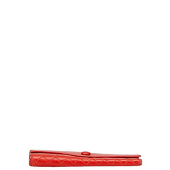 ボッテガヴェネタ イントレチャート キーケース 6連 レッド レザー レディース BOTTEGAVENETA 【中古】