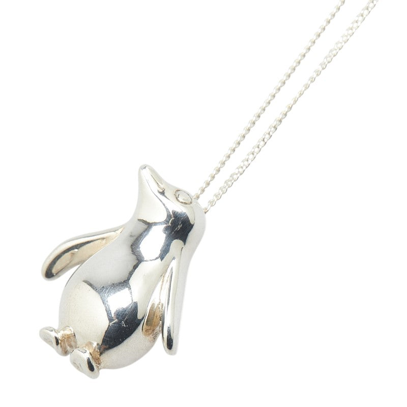 ティファニー ペンギン モチーフ ネックレス SV925 シルバー レディース TIFFANY&Co. 【中古】