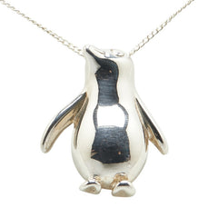 ティファニー ペンギン モチーフ ネックレス SV925 シルバー レディース TIFFANY&Co. 【中古】