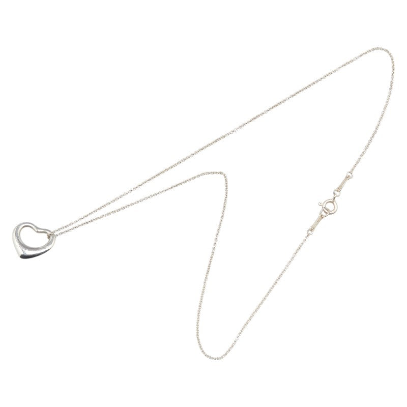 ティファニー オープンハート ネックレス シルバー SV925 シルバー レディース TIFFANY&Co. 【中古】