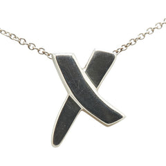 ティファニー キス ネックレス SV925 シルバー レディース TIFFANY&Co. 【中古】