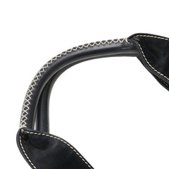 サルヴァトーレフェラガモ ワンショルダーバッグ ブラック スウェード レザー レディース Salvatore Ferragamo 【中古】