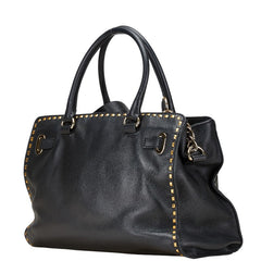 マイケルコース ハンドバッグ ショルダーバッグ２WAY ブラック レザー レディース Michael Kors 【中古】