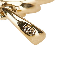 K18YG イエローゴールド ダイヤ0.11ct ペンダントトップ レディース 【中古】