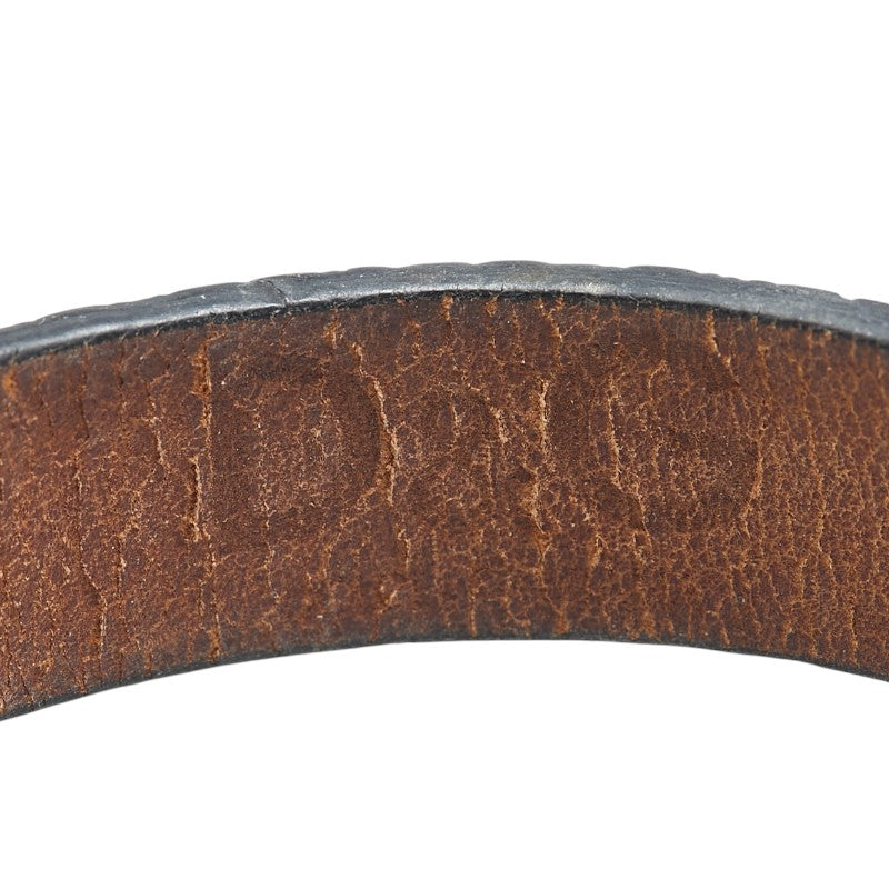 ドルチェアンドガッバーナ TIME I Love D&G 腕時計 DW0005 クオーツ ブラック文字盤 ステンレススチール レザー ラインストーン レディース DOLCE&GABBANA 【中古】