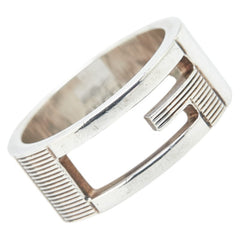 グッチ ブランデッドG リング 指輪 #11 SV925 シルバー レディース GUCCI 【中古】