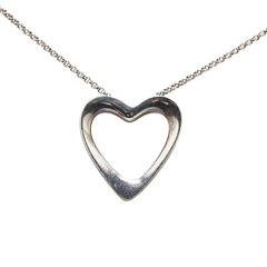 ジョージジェンセン 2014 アーティスト ハート オープンハート ネックレス SV925 シルバー レディース Georg Jensen 【中古】