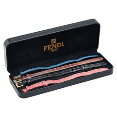 フェンディ 替えベルト 640L用 マルチカラー レザー レディース FENDI 【中古】