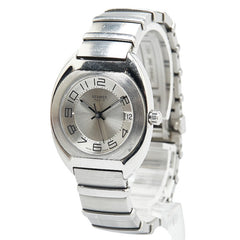 エルメス エスパス 腕時計 ES2.210 クオーツ シルバー文字盤 ステンレススチール レディース HERMES 【中古】