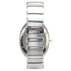 エルメス エスパス 腕時計 ES2.210 クオーツ シルバー文字盤 ステンレススチール レディース HERMES 【中古】