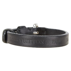 ルイ ヴィトン ブレスレット ブラック レザー レディース LOUIS VUITTON 【中古】