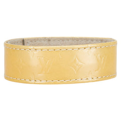 ルイ ヴィトン モノグラム ヴェルニ NOVEMBER 2000 GINZA JAPAN ブレスレット イエロー PVC レディース LOUIS VUITTON 【中古】