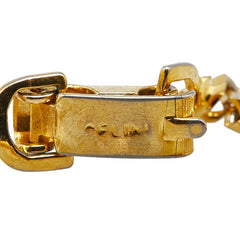 セリーヌ 馬車 モチーフ チェーン ブレスレット ゴールド メッキ レディース CELINE 【中古】