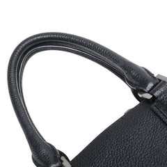 マイケルコース ロゴ ハンドバッグ ショルダーバッグ 2WAY ブラック レザー レディース Michael Kors 【中古】