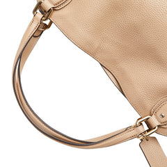 コーチ EDIE イーディー ハンドバッグ ショルダーバッグ 2WAY 57124 ベージュ レザー レディース COACH 【中古】