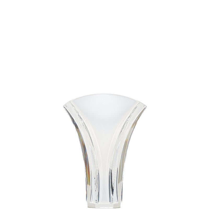 バカラ ギンコS 花瓶 フラワーベース 一輪挿し クリア ガラス レディース Baccarat 【中古】