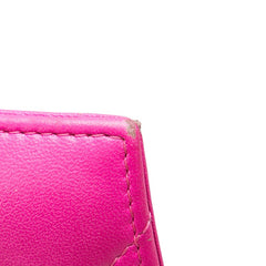 ヴァレンティノ ローマンスタッズ コインケース ピンク ゴールド レザー レディース VALENTINO 【中古】