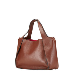 ステラマッカートニー ステラロゴ ハンドバッグ ショルダーバッグ 2WAY 513860 ブラウン フェイクレザー レディース Stella McCartney 【中古】