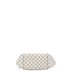 ルイ ヴィトン ダミエ アズール トータリーPM トートバッグ ショルダーバッグ N51261 ホワイト PVC レザー レディース LOUIS VUITTON 【中古】