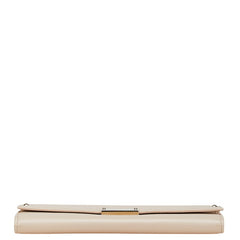ジミーチュウ ロゴ 長財布 ベージュ レザー レディース JIMMY CHOO 【中古】