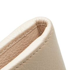 ジミーチュウ ロゴ 長財布 ベージュ レザー レディース JIMMY CHOO 【中古】