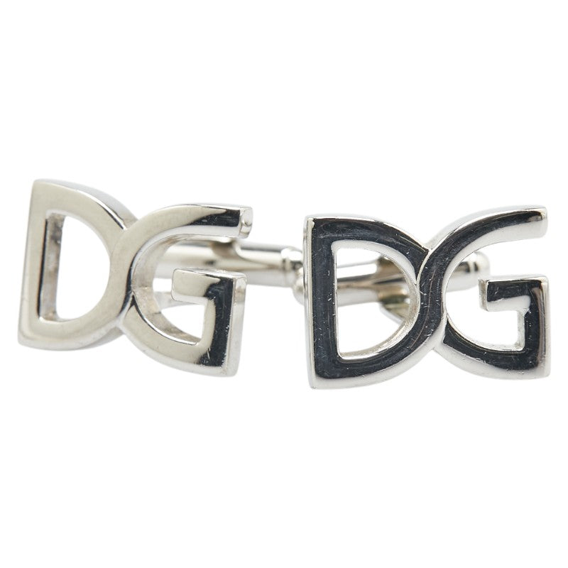 ドルチェアンドガッバーナ DGロゴ カフス シルバー メタル メンズ DOLCE&GABBANA 【中古】