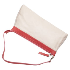 アンテプリマ ロゴ ショルダーバッグ ベージュ ピンク レザー レディース ANTEPRIMA 【中古】