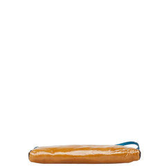 アンテプリマ ロゴ ショルダーバッグ ベージュ ブラウン ブルー レザー エナメル レディース ANTEPRIMA 【中古】