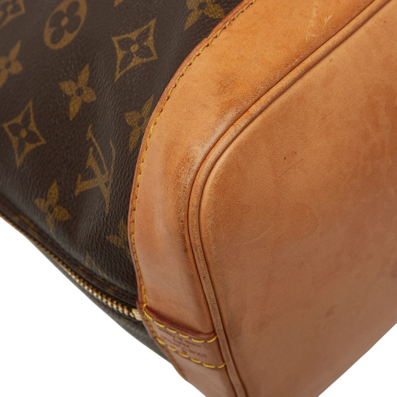 ルイ ヴィトン モノグラム アルマPM ハンドバッグ M51130 ブラウン PVC レザー レディース LOUIS VUITTON 【中古】