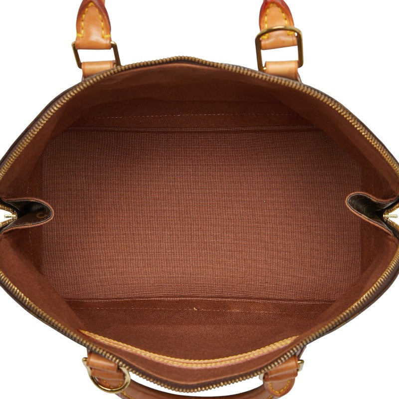 ルイ ヴィトン モノグラム アルマPM ハンドバッグ M51130 ブラウン PVC レザー レディース LOUIS VUITTON 【中古】