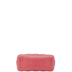 ディオール カナージュ レディディオール ハンドバッグ ショルダーバッグ 2WAY ピンク レザー レディース Dior 【中古】