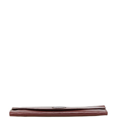 カルティエ マストライン クラッチバッグ セカンドバッグ ボルドー ワインレッド レザー レディース CARTIER 【中古】