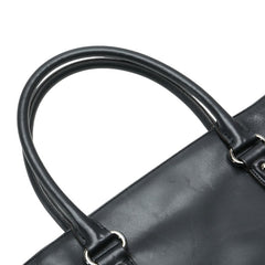 ロエベ アマソナ ステッチ パイソン ハンドバッグ トートバッグ ブラック ホワイト ブラウン レザー レディース LOEWE 【中古】