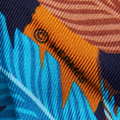 エルメス ツイリー Jaguar Quetzal スカーフ ライトブルー マルチカラー シルク レディース HERMES 【中古】