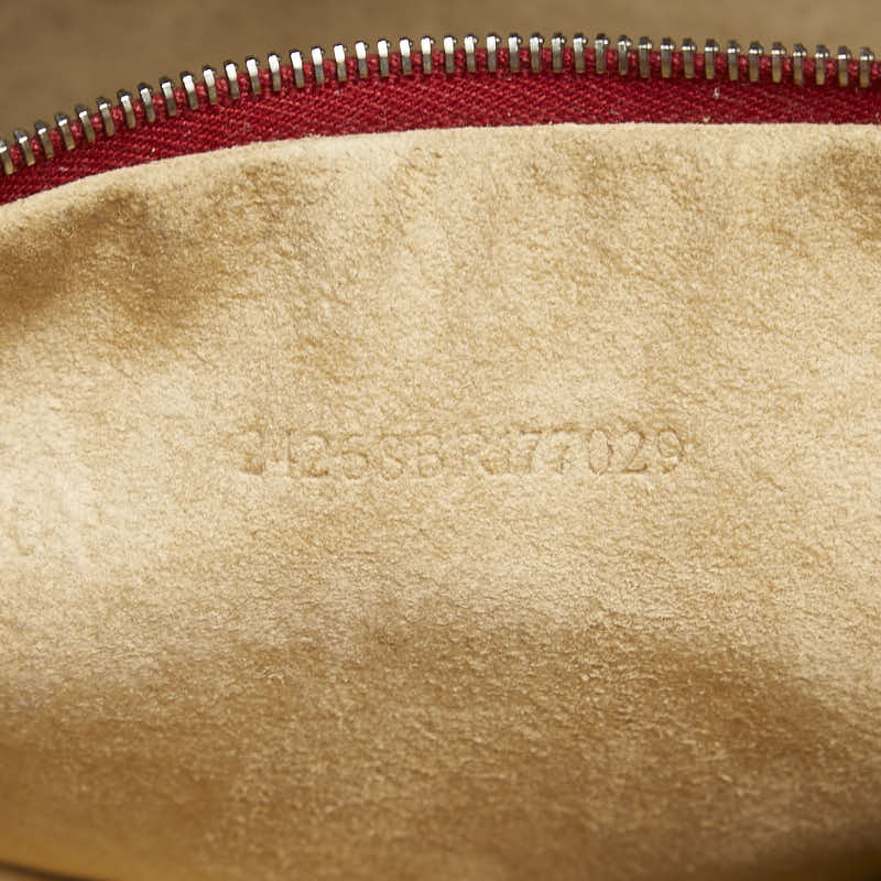 フェンディ セレリア ハンドバッグ レッド レザー レディース FENDI 【中古】