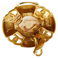 シャネル ヴィンテージ イヤリング ゴールド メッキ フェイクパール レディース CHANEL 【中古】