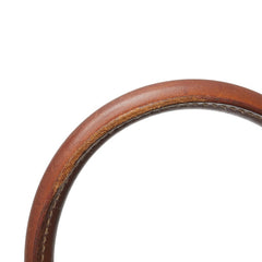 セリーヌ マカダム ハンドバッグ ブラウン PVC レザー レディース CELINE 【中古】