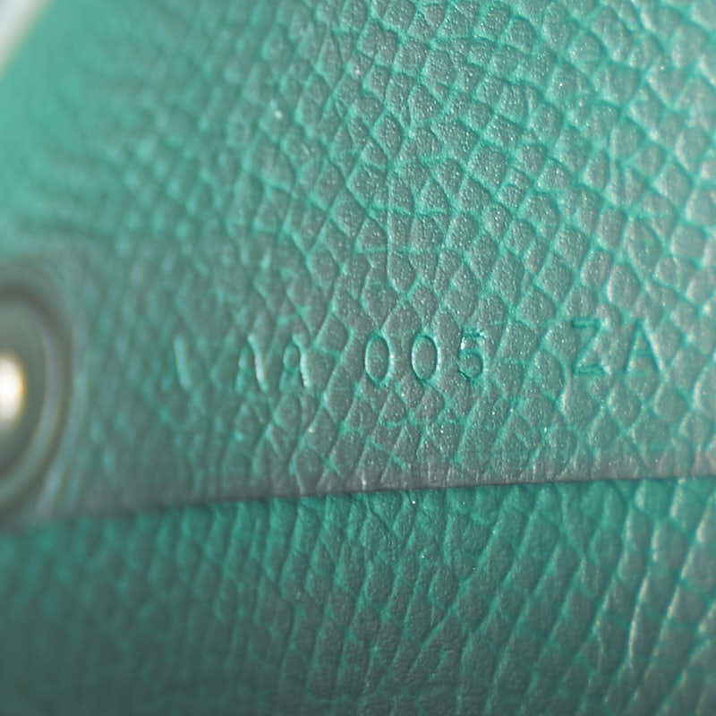 エルメス バスティア コインケース グリーン系 ヴォーエプソン レディース HERMES 【中古】