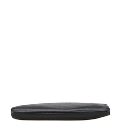 バーバリー ノバチェック シャドーホース クラッチバッグ ブラック レザー レディース BURBERRY 【中古】