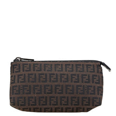 フェンディ ズッキーノ ハンドバッグ ブラウン キャンバス レディース FENDI 【中古】