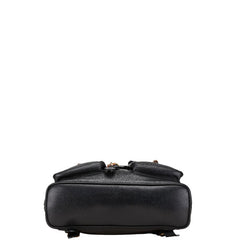 グッチ バンブー リュック バックパック 003 2058 0016 ブラック レザー レディース GUCCI 【中古】