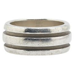 ティファニー グルーブド リング 指輪 SV925 シルバー レディース TIFFANY&Co. 【中古】