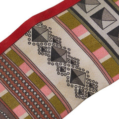 エルメス ツイリー COLLIERS DE CHIENS スカーフ レッド マルチカラー シルク レディース HERMES 【中古】